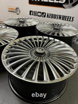 20 2025 Maybach Mercedes Turbine Twist Style Alloy Wheels C Class E Class S Cla