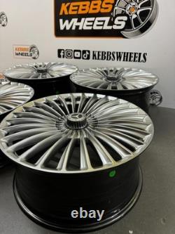 20 2025 Maybach Mercedes Turbine Twist Style Alloy Wheels C Class E Class S Cla