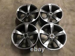 20 4x TTRS DEEP CONCAVE Style Alloy Wheels Satin Gun Metal Audi A5 A7 S5