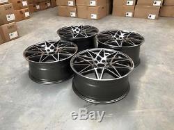 20 666M Competition Style Alloy Wheels Gun Metal Machined M2 M3 M4 Fitment BMW