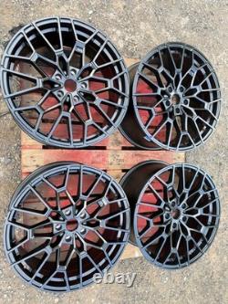 20 827m Style Alloy Wheels 5x120 Fits Bmw Black