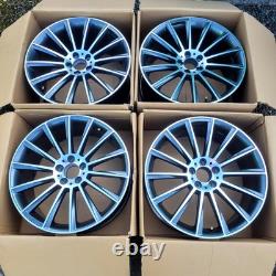 20 ALLOY WHEELS Staggered Fit Mercedes Benz C E Class Turbine style W213 W205