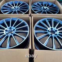 20 ALLOY WHEELS Staggered Fit Mercedes Benz C E Class Turbine style W213 W205