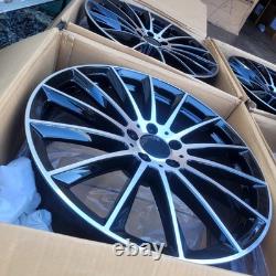 20 ALLOY WHEELS Staggered Fit Mercedes Benz E S Class Turbine style W213 Night