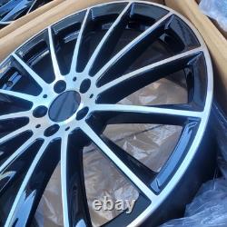 20 ALLOY WHEELS Staggered Fit Mercedes Benz E S Class Turbine style W213 Night