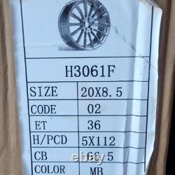 20 ALLOY WHEELS Staggered Fit Mercedes Benz E S Class Turbine style W213 Night