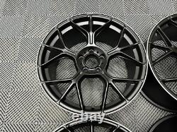 20 AMG GT Style Alloy Wheels Black Polished Mercedes E Class W205 W212 W213