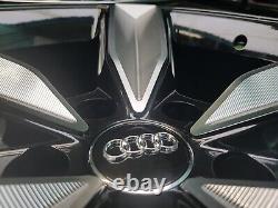 20 AUDI Style (5x112) ALLOY WHEELS (9J/ET35) Audi A4 A5 A6 A7 A8 (BLACK-MILLED)