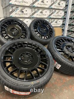 20 Aero Style Alloy Wheels To Fit Vw Transporter T5 T6 & Tyres Vit Trafic