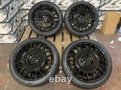 20 Aero Style Alloy Wheels To Fit Vw Transporter T5 T6 & Tyres Vit Trafic