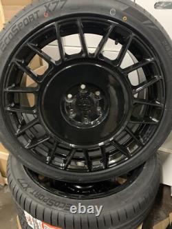 20 Aero Style Alloy Wheels To Fit Vw Transporter T5 T6 & Tyres Vit Trafic