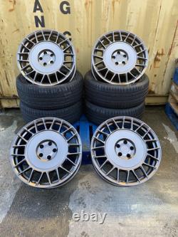 20 Aero Style Alloy Wheels To Fit Vw Transporter T5 T6 & Tyres Vit Trafic Bronz