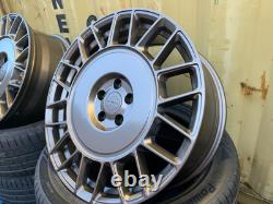 20 Aero Style Alloy Wheels To Fit Vw Transporter T5 T6 & Tyres Vit Trafic Bronz