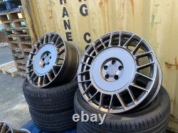 20 Aero Style Alloy Wheels To Fit Vw Transporter T5 T6 & Tyres Vito Trafic Gm