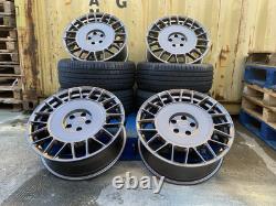 20 Aero Style Alloy Wheels To Fit Vw Transporter T5 T6 & Tyres Vito Trafic Gm