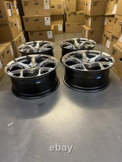 20'' Audi Rs6 Rs7 Style Alloy Wheels Fit A4 A5 A6 A7 A8 Q3 Q5 S3 S4 S5 S6 S7 S8