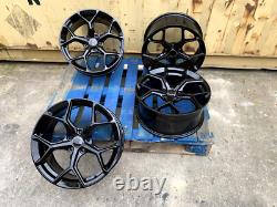20 Audi Rs6 (c7 & C8) 2013-2024 Rs6 C8 Style Black Alloy Wheels