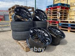 20 BMW 4 Series Brand New 666m Comp style Alloy Wheels and Tyres x4 BLACK