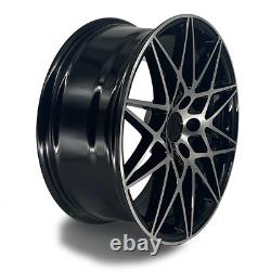 20 BMW 666M Competition Style Alloy Wheels Black Polished