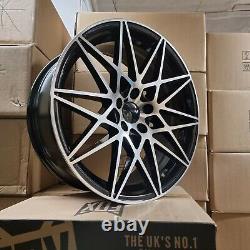 20 BMW 666M Competition Style Alloy Wheels Black Polished