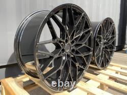 20 BMW 827m Style Gloss Black Alloy Wheels Fits 3 4 5 series G20 G30 G22 5X112