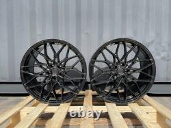 20 BMW 827m Style Gloss Black Alloy Wheels Fits 3 4 5 series G20 G30 G22 5X112