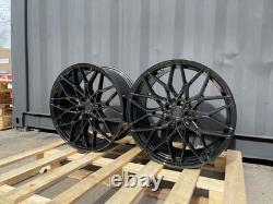 20 BMW 827m Style Gloss Black Alloy Wheels Fits 3 4 5 series G20 G30 G22 5X112