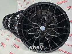 20 BMW 827m Style Gloss Black Alloy Wheels Fits G20 G30 G01 G02 G22 5X112 CHEAP