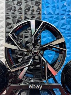 20 BRAND NEW AUDI RS6 STYLE ALLOY WHEELS 5x112 AUDI S4