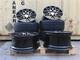 20 Black Polished Bmw Style Alloy Wheels 3/5/6/7 Series M3 Staggered + Tyres