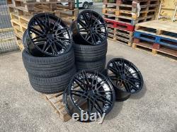 20'' COMPETITION Comp Style ALLOY WHEELS & TYRES FITS BMW 5 /6 SERIES 5X120