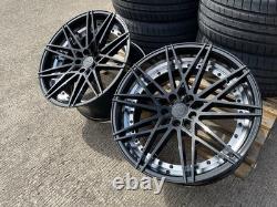 20'' COMPETITION Comp Style ALLOY WHEELS & TYRES FITS BMW 5 /6 SERIES 5X120
