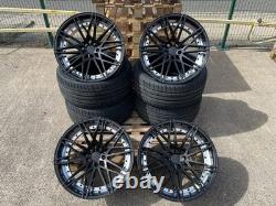 20'' COMPETITION Comp Style ALLOY WHEELS & TYRES FITS BMW 5 /6 SERIES 5X120