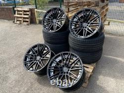 20'' INCH COMPETITION Comp Style ALLOY WHEELS & TYRES FITS BMW 5 6 SERIES