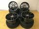 20'' Inch 405m Style Black Polished Alloy Wheels & Tyres Fits Bmw 3 4 5 6 Series