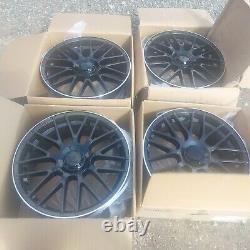 20 Inch 5 X 112 Dtm Style Alloy Wheels 57.1 Et45 Vw Audi Seat Skoda Etc