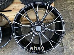 20 Inch Alloy Wheels Alloys 6 Series 669m Sport Style Fit Bmw 3 4 Series +tyres