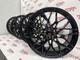 20-inch Bmw Style 4x Gloss Black Alloy Wheels -bmw Fitment 5x112 Staggered 1000m