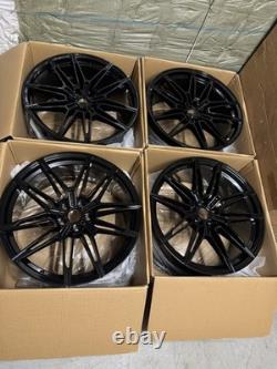 20 Inch BMW competition style Black Alloy Wheels 5x112 3 4 5 6 7 8 x3 x4 series