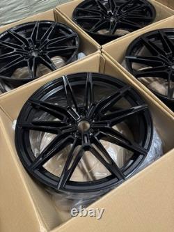 20 Inch BMW competition style Black Alloy Wheels 5x112 3 4 5 6 7 8 x3 x4 series