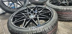 20'' Inch Competition 666m Style New Alloy Wheels & New Tyres Fits Bmw M3 / M4