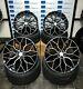20'' Inch Vossen Hf2 Style New Alloy Wheels & Tyres Fits Vw Transporter T5 T6