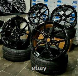 20'' Inch Vossen Hf5 Style New Alloy Wheels & New Tyres Fits Audi A4 S4 A5 S5