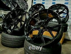 20'' Inch Vossen Hf5 Style New Alloy Wheels & New Tyres Fits Audi A4 S4 A5 S5
