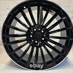 20 MERCEDES Style AMG 5x112 Staggered ALLOY WHEELS (9.5J/8.5J) C-Class E-Class