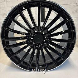 20 MERCEDES Style AMG 5x112 Staggered ALLOY WHEELS (9.5J/8.5J) C-Class E-Class