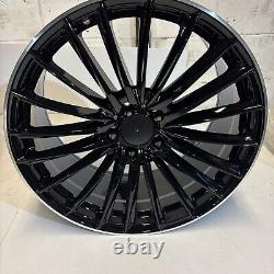 20 MERCEDES Style AMG 5x112 Staggered ALLOY WHEELS (9.5J/8.5J) C-Class E-Class