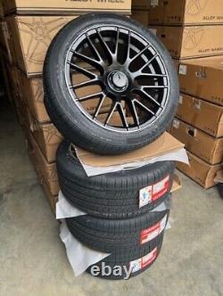 20 Matt Black AMG Style Alloy Wheels Fitted With New Tyres Mercedes ML / GL
