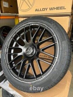 20 Matt Black AMG Style Alloy Wheels Fitted With New Tyres Mercedes ML / GL