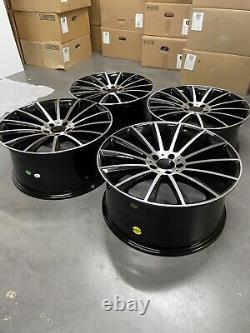 20'' Mercedes C Class Style Alloy Wheels Turbine Cla W117 W118 Gla X156 H247
